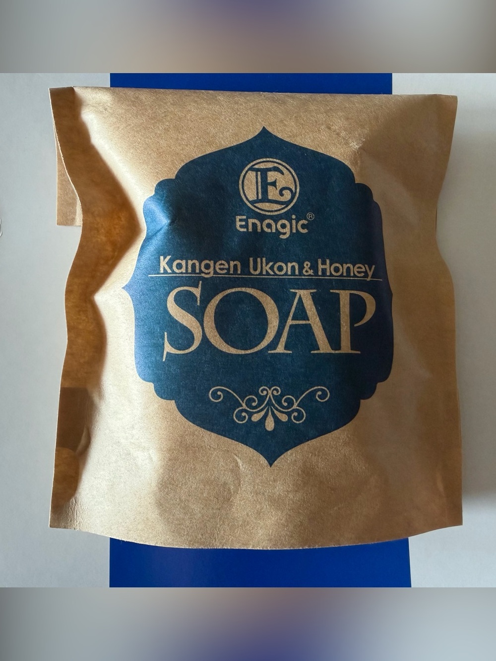Kangen Ukon & Honey Soap - Gold and Navy